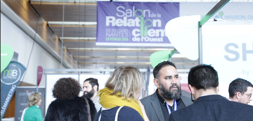 Salon de la relation client de l'Ouest - PeupladesTV agence vidéo Nantes