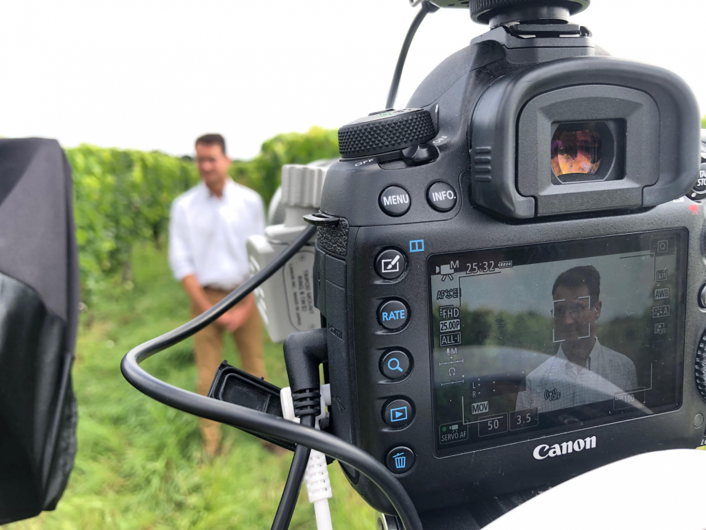 Tournage au sol Captation d’images, tournage - PeupladesTV agence vidéo Nantes